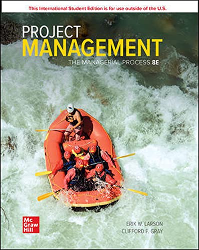 ISE Project Management: The Managerial Process (Scienze) von McGraw-Hill Education